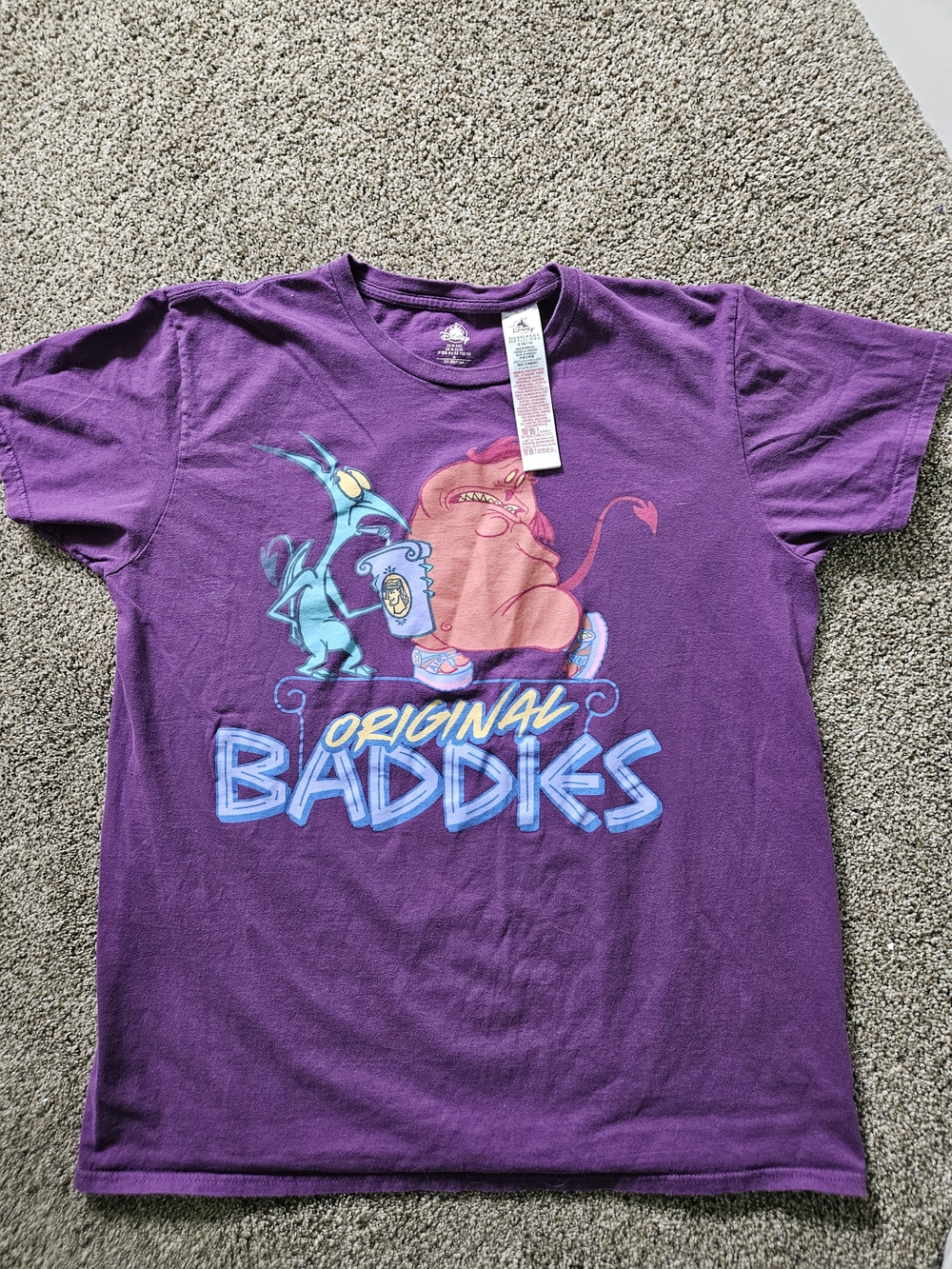 Disney Purple "Original Baddies" Short Sleeve Tee